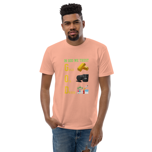 In God We Trust - Men's Fitted T-Shirt