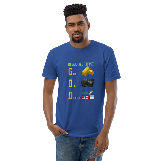 In God We Trust - Men's Fitted T-Shirt