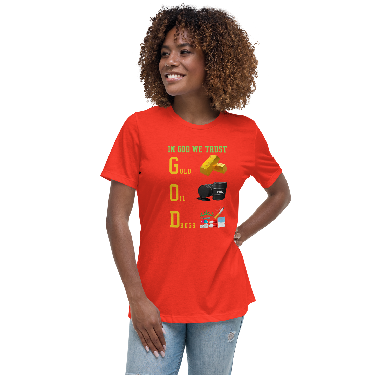 In God We Trust - Women's Relaxed T-Shirt