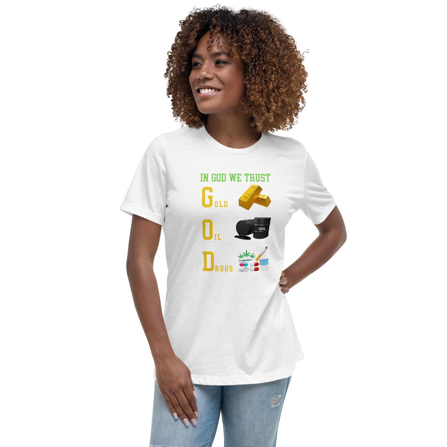 In God We Trust - Women's Relaxed T-Shirt
