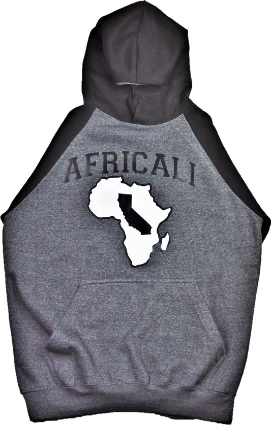 AFRICALI PEACE & UNITY SWEATSUITS - BLACK/GRAY & WHITE DESIGN