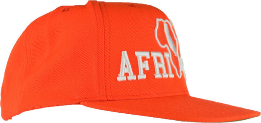 Unity Snapback - Orange & White Embroidered Design