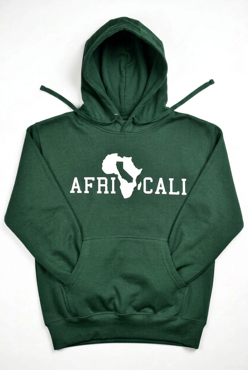 AFRICALI UNITY HOODIE- WHITE DESIGN