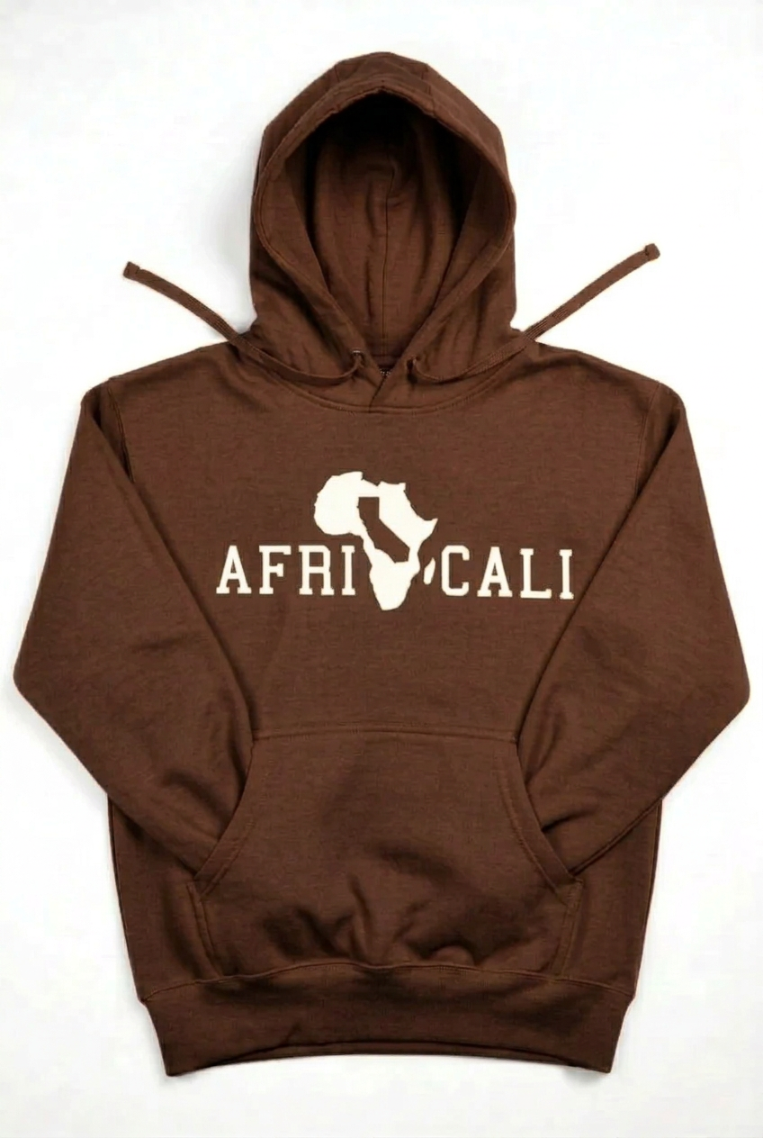 AFRICALI UNITY HOODIE- WHITE DESIGN