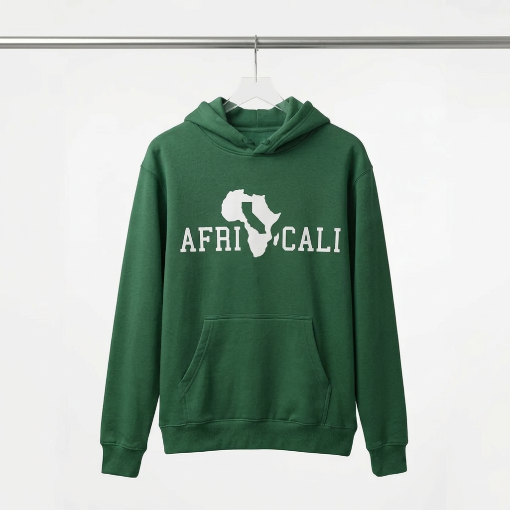AFRICALI UNITY HOODIE- WHITE DESIGN