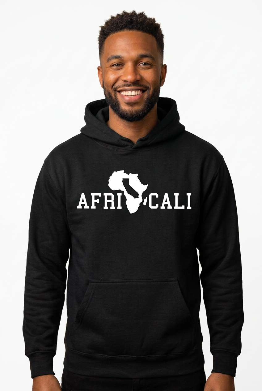 African American man, black Unity hoodie