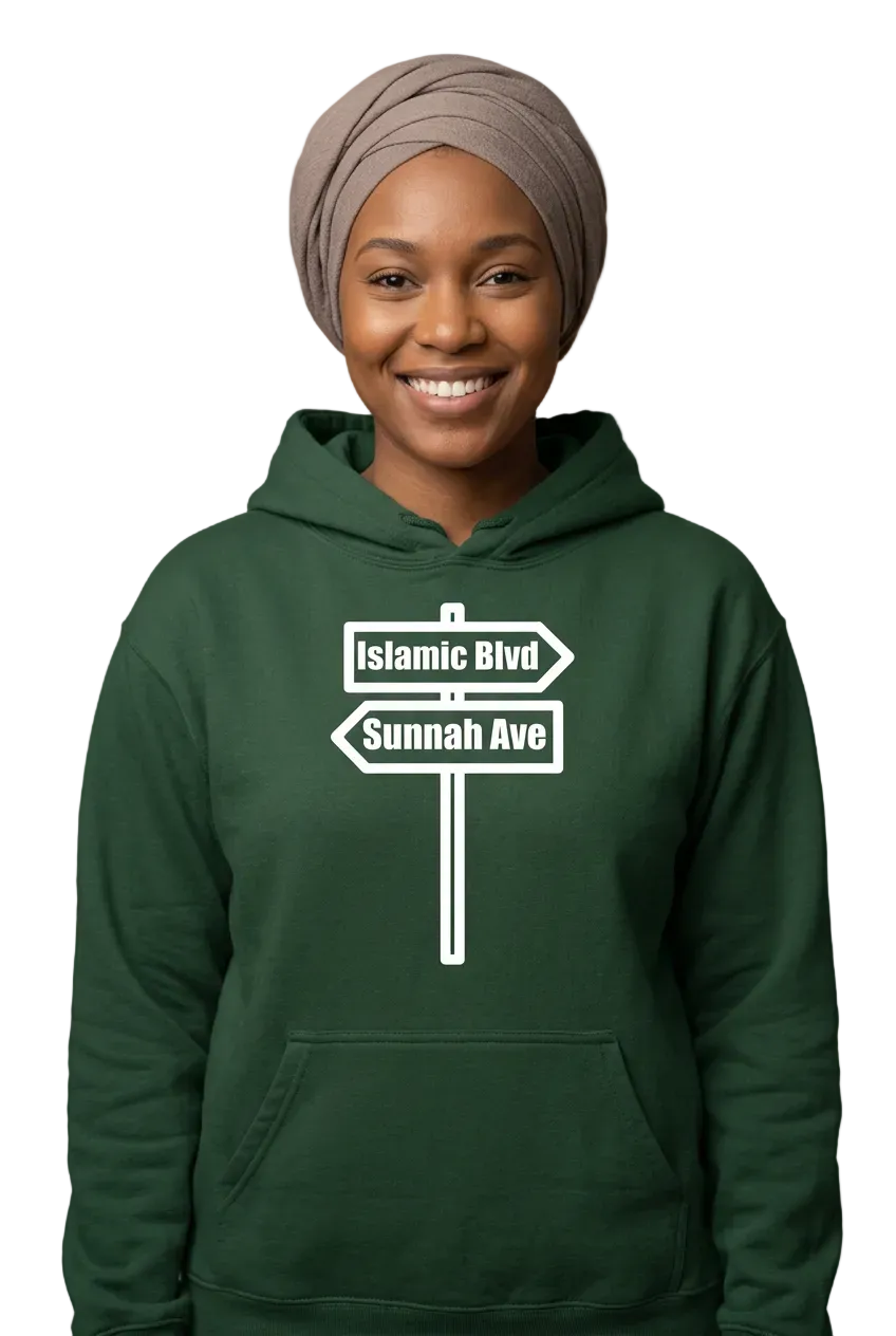 African American woman, green hoodie and taupe headwrap