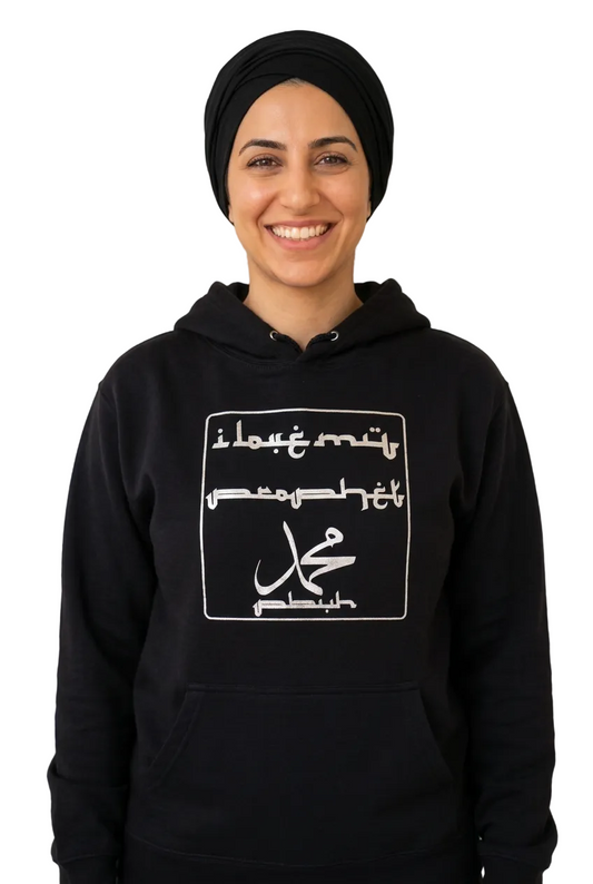 Arab American woman, black