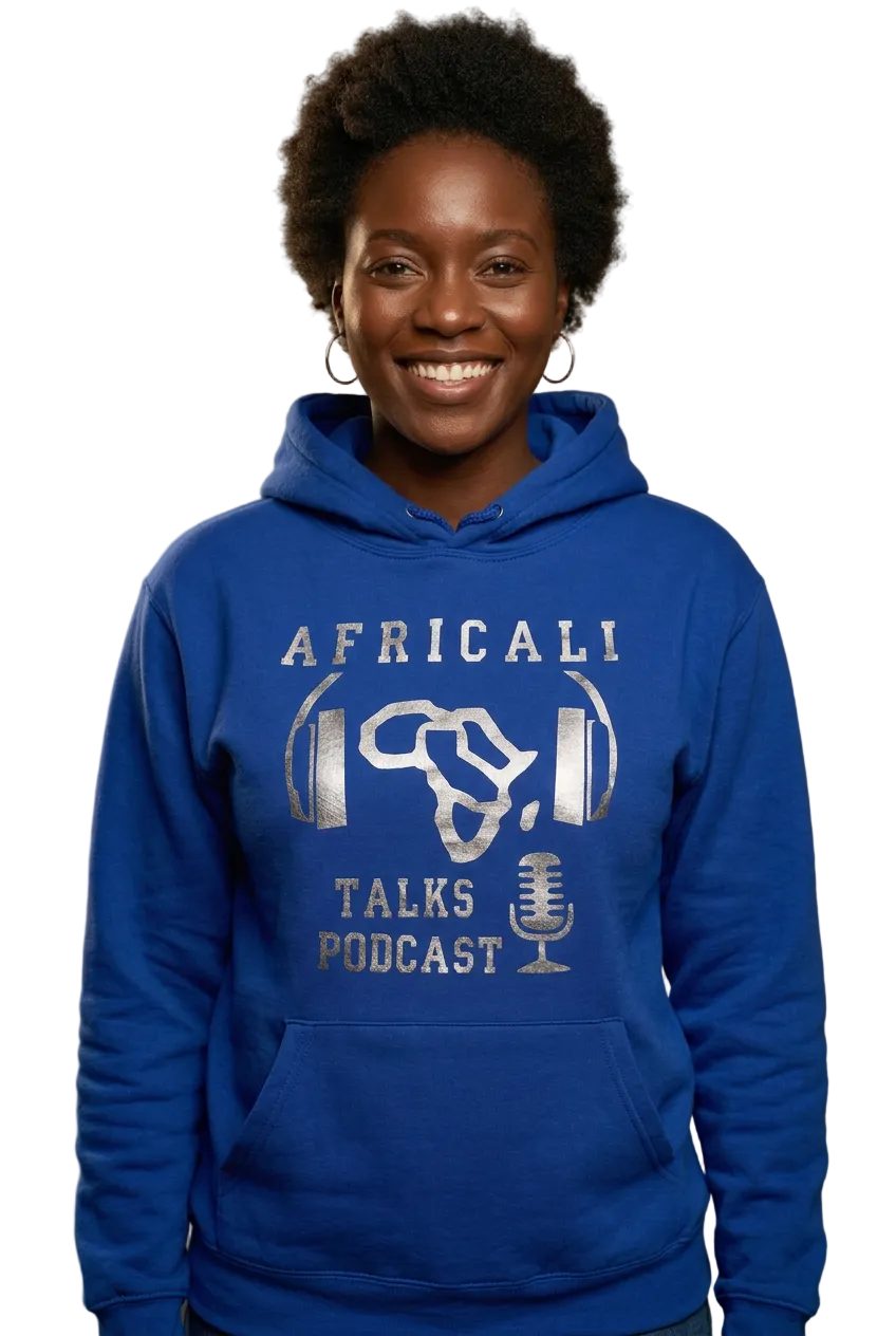 Black African female model, front portrait