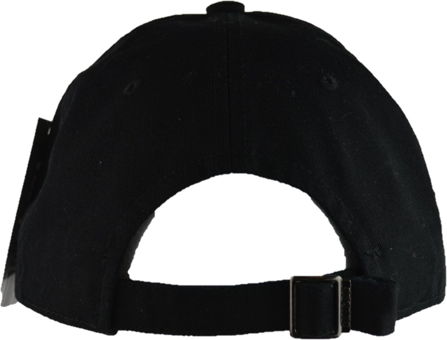 Dad Hat - Black & White Embroidered Design