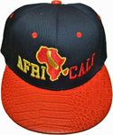 Snapback - Black & Red/Gold Embroidered Design