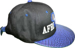 Snapback - Black & Gray Embroidered Design