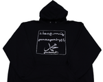 ILMP HOODIE - BLACK & SILVER FOIL DESIGN