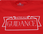 GUIDANCE T-SHIRT- RED & WHITE DESIGN