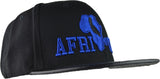 Snapback - Black & Blue Embroidered Design